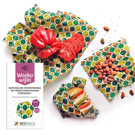 Wax "Forest" Pack 1 x "S", 1 x "M", 1 x "L" 3 pcs.