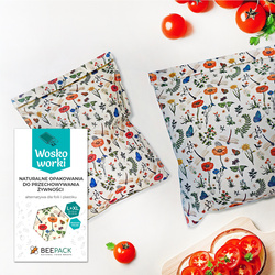 Beeswax Bags “Meadow” Set L + XL, 1 pc.