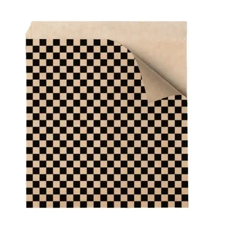Torebka papierowa na burgera "Fitipaldi" / "Kratka" 14 x 13 cm 1000 szt.