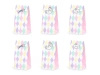 Paper Treat Bags "Unicorn", 8 × 18 × 6 cm, 6 pcs