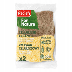 Paclan cellulose sponge with agave fibres, 2 pcs