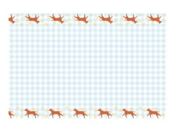 Paper Tablecloth "Horses", 120 × 180 cm, 1 pc