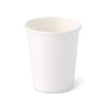 Paper cup white dispersion 250 ml, diameter 80 mm 50 pcs.