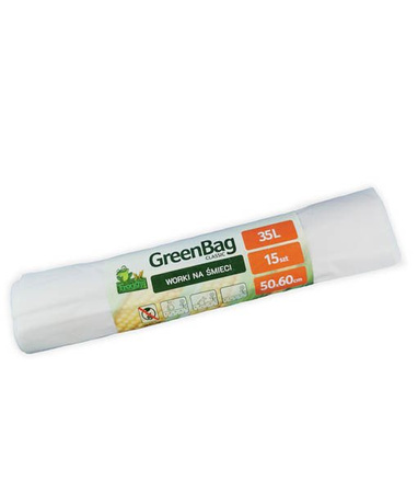 Compostable garbage bags 35L 15 pcs.