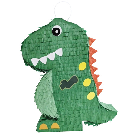 3D Paper Piñata "dinosaur" 25 x 38 cm, 1 pc.