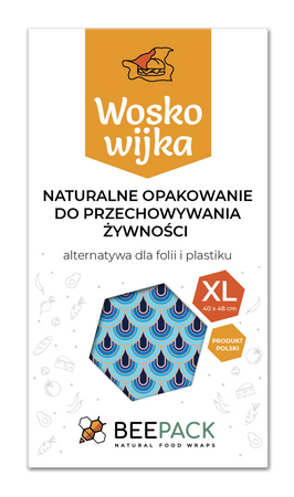 Waxwork "Waves" size "XL" 40 x 48 cm 1 pcs.