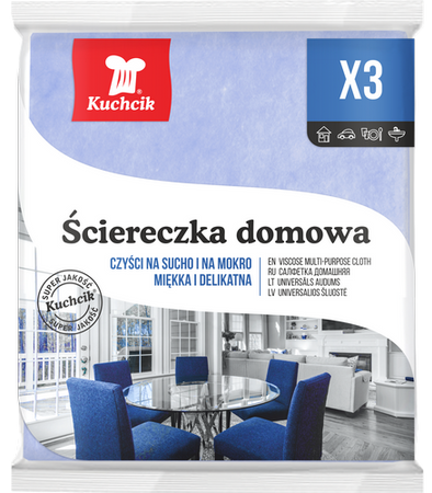 Classic household cloths Kuchcik 33 × 35 cm, 3 pcs.