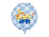 Balon foliowy "Minionki", 35 x 35 cm, 1 szt.