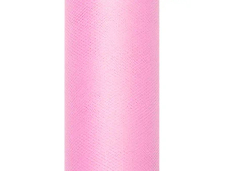 Decorative Tulle, light pink, 0.3 × 9 m, 1 pc