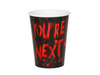 Kubki papierowe, "You're Next - Halloween", 220 ml, 6 szt.