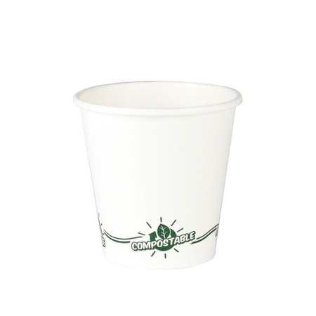 Kubek papierowy biały EcoUp 180 ml, śr. 80 mm 50 szt.