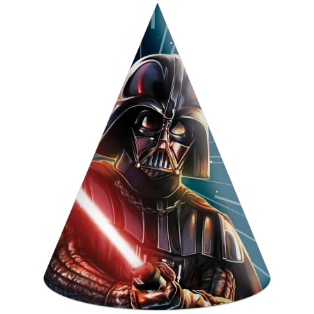Czapeczki papierowe STAR WARS 6 szt.
