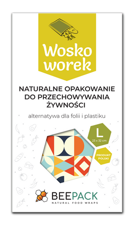 Woskoworki "Geometria" L 23x32 cm 1 szt.