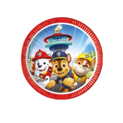 Paper plates "PAW Patrol Heroes", 20 cm, 8 pcs