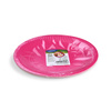 Round paper plate, fuchsia / pink, 23 cm dia, 10 pcs.