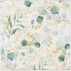 Premium Airlaid napkins, "Golden Eucalyptus", 1/4, 40 x 40 cm 12 pcs.