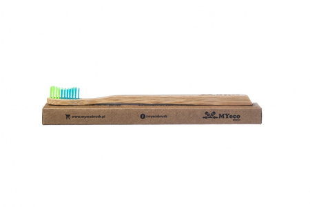 SLIM soft bamboo toothbrush 1 piece.