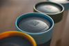 Circular 340 ml reusable mug Black & Distant blue, 1 pc.