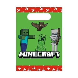 Paper bags “Minecraft” 16 × 22 cm, 4 pcs