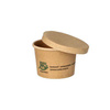 Kraft paper container 45 ml 6 x 4.1 cm 50 pcs.