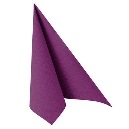 Royal Collection purple 1/4 3W napkins 40 x 40 cm 50 pcs.