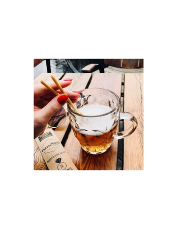 Straws made of straw 4/230 mm, 150 pcs