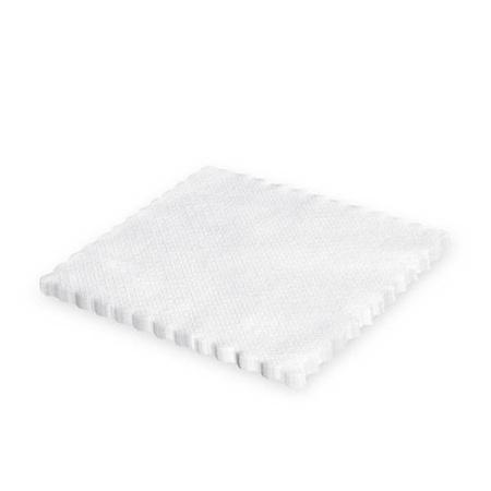 Serrated dessert napkins white 17 x 17 cm 500 pcs.