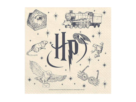 Serwetki 3-war. "Harry Potter", 33 x 33 cm, 20 szt.