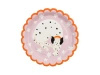 Paper Plates "Dalmatian", diameter 18 cm, 6 pcs