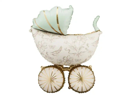 Foil Balloon "Baby Stroller", 67 × 96 cm, 1 pc