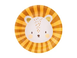 Paper Plates "Lion", diameter 18 cm, 6 pcs
