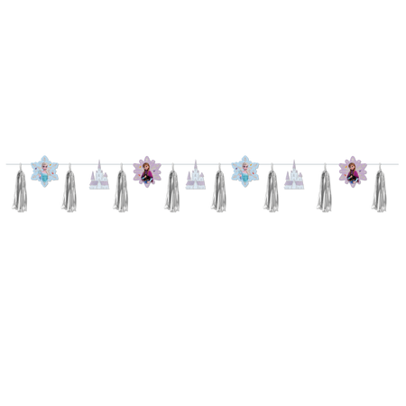 Paper Garland Decoration "Frozen" 2.3 m, 1 pc.