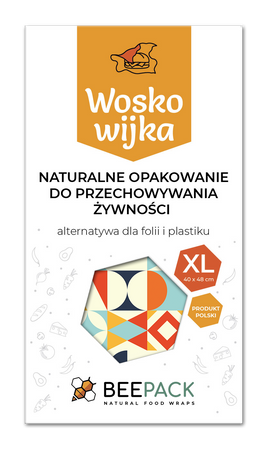 Woskowijka "Geometria" rozmiar "XL" 40 x 48 cm 1 szt.