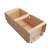 Cardboard baskets for fruit/vegetables, for 1 kg, 23 x 12 x 8.5 cm, 20 pcs
