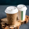 Lid made of sugar cane for cup diameter 90 mm 50 pcs.
