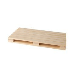 Wooden tray for serving snacks "Pallet" 20 x 12 x 2 cm, 3 pcs.