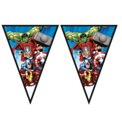 Girlanda flagi papierowe "Avengers" 2,3 m 1 szt.