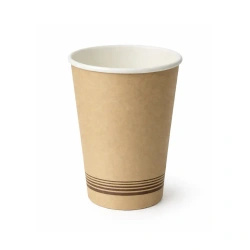 Kubek papierowy kraft dyspersja 250 ml, śr. 80 mm, 50 szt.