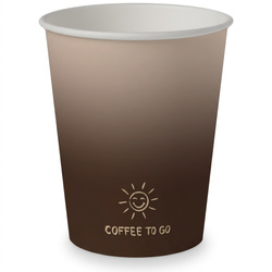 Paper Cup “Coffee To Go”, Clarina, Ø 80 mm, 250 ml, 50 pcs.