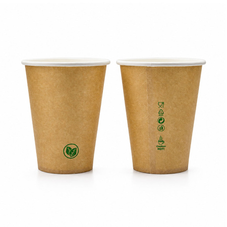 Paper cup kraft dispersion 180 ml, ¶. 70 mm 50 pcs.