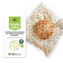 Waxwing "Dots" size "M" 25 x 25 cm 1 pcs.