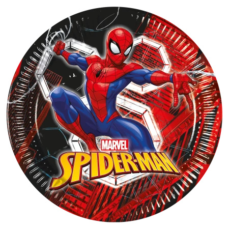 Paper plates "Spider-Man", 26 cm, 6 pcs.