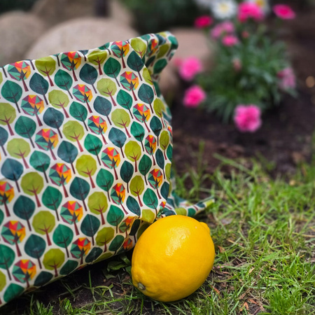 Beeswax bags “Forest” XL 36 × 32 cm, 1 pc.