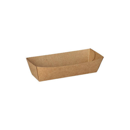 Greaseproof deep paper tray 10.5 x 3.3 x 3 cm 50 pcs.