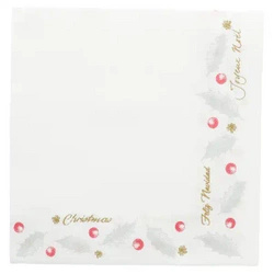 2-ply napkins, embossed, "Noel" 33 x 33 cm 50 pcs.