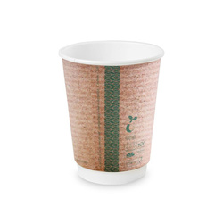 Double wall kraft paper cup 350 ml, ¶. 90 mm 25 pcs.