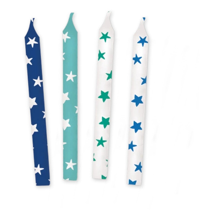 Birthday Candles "Blue", 12 pcs.
