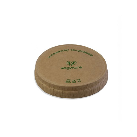 Round paper lid for dip container, Ø 62 mm, 50 pcs