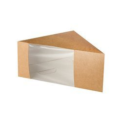 Sandwich paper package 12.3 x 12.3 x 8.2 cm 50 pcs.