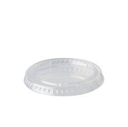 PLA round lid for dip container, dia. 60 mm 50 pcs.